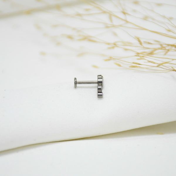 PIERCING DE TITANIO SILVER ANDREA