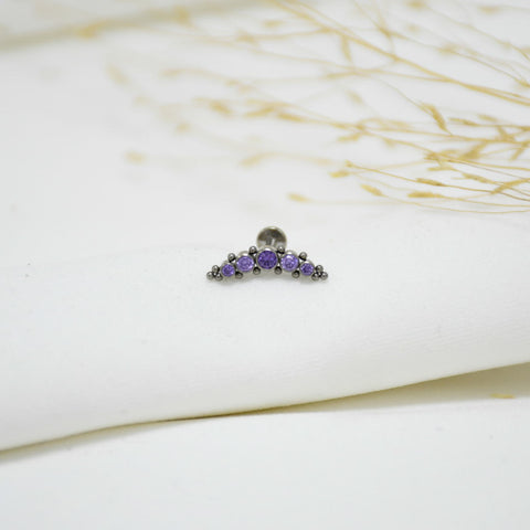 PIERCING DE TITANIO SILVER TATI