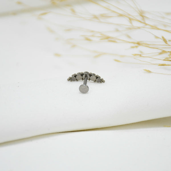 PIERCING DE TITANIO SILVER TATI