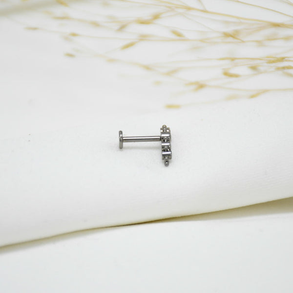 PIERCING DE TITANIO SILVER SAMANTA