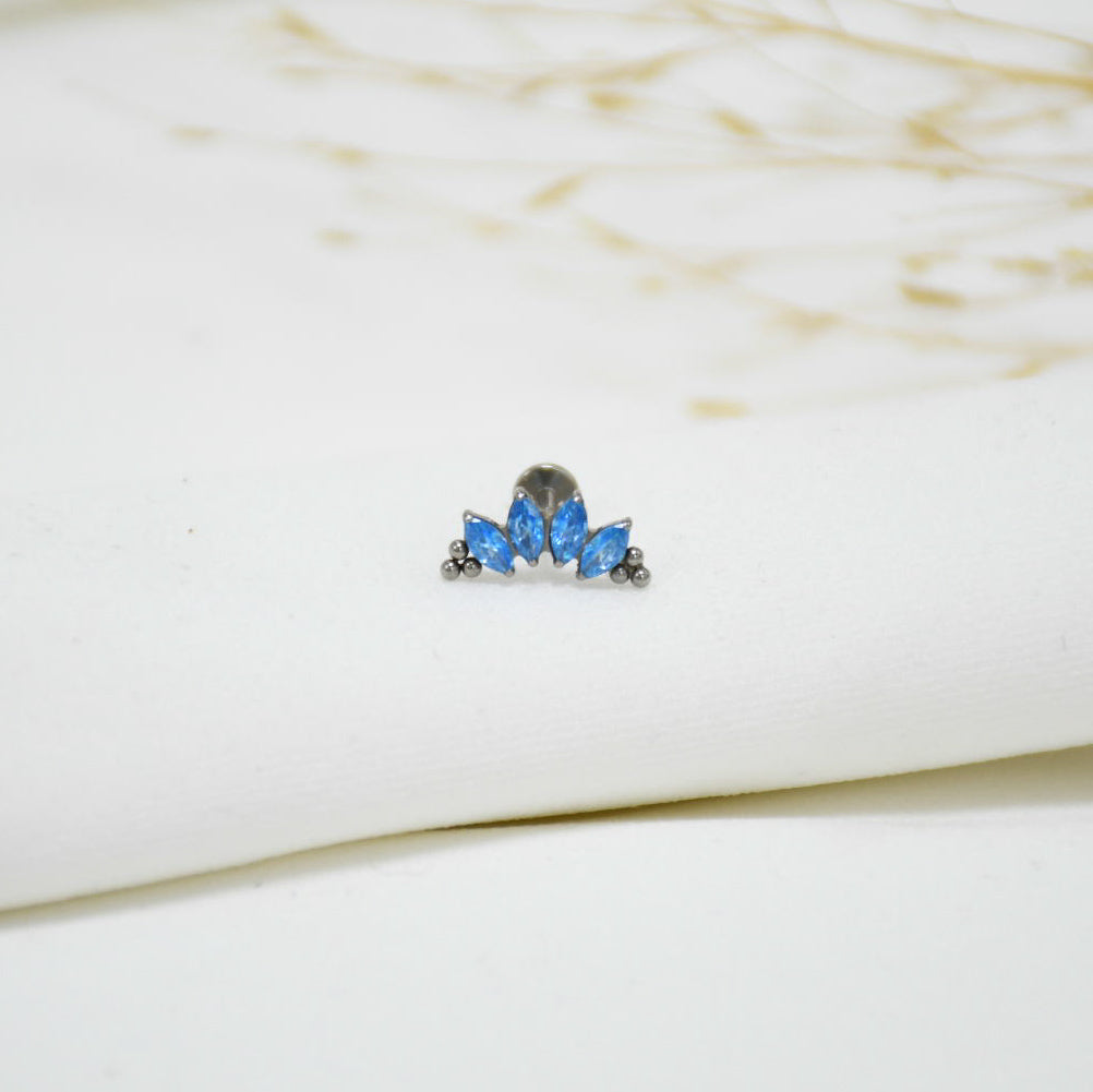 PIERCING DE TITANIO SILVER FARELA