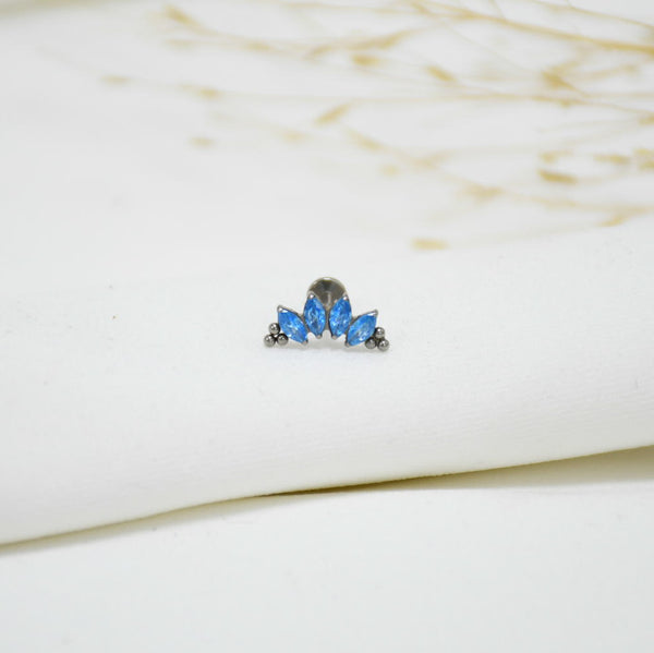 PIERCING DE TITANIO SILVER FARELA
