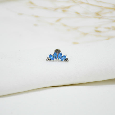 PIERCING DE TITANIO SILVER FARELA