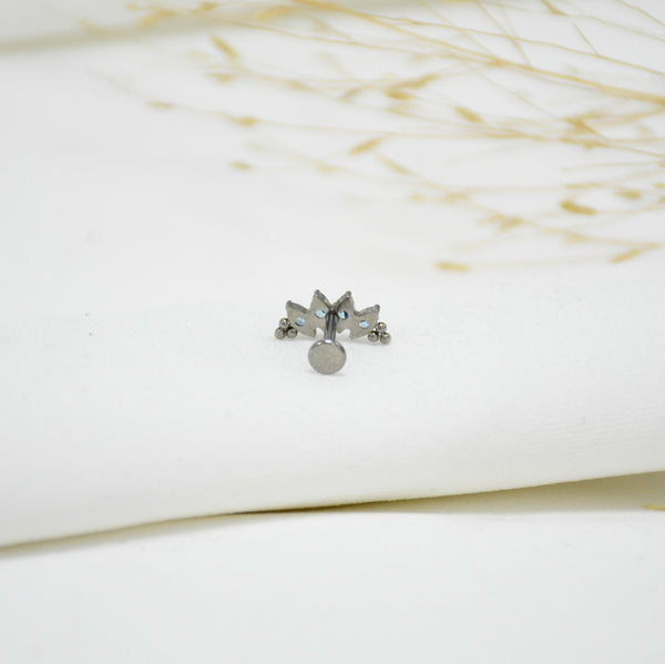 PIERCING DE TITANIO SILVER FARELA