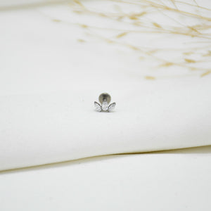 PIERCING DE TITANIO SILVER VERONA