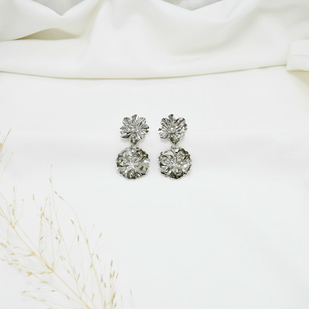 ARETES CHUNKY SILVER YULISSA