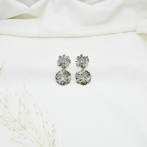 ARETES CHUNKY SILVER YULISSA