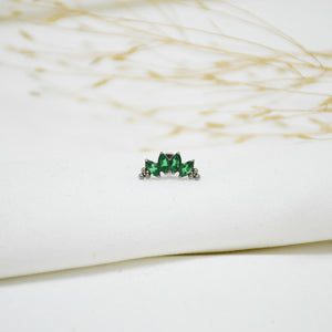 PIERCING DE TITANIO SILVER LYRA