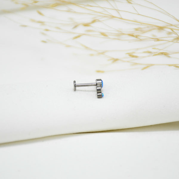PIERCING DE TITANIO SILVER LEANDRA