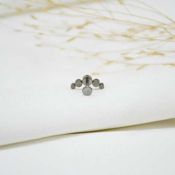 PIERCING DE TITANIO SILVER LEANDRA