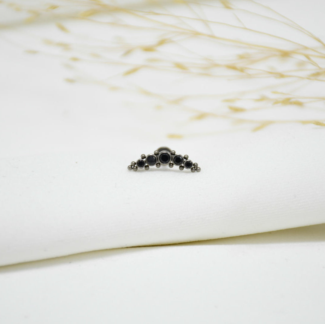 PIERCING DE TITANIO SILVER RIANA