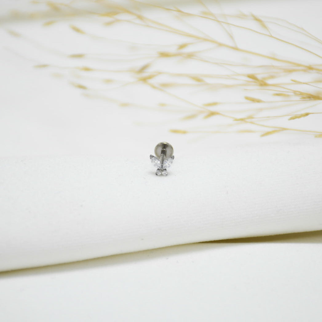 PIERCING DE TITANIO SILVER BELLY