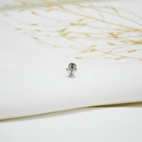 PIERCING DE TITANIO SILVER BELLY