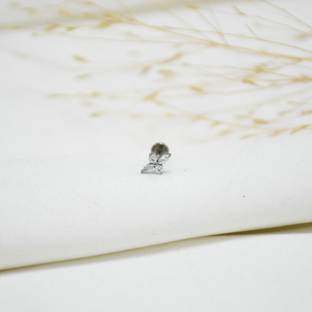 PIERCING DE TITANIO SILVER TAYLOR