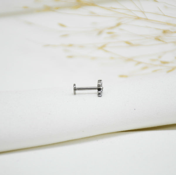 PIERCING DE TITANIO SILVER TAYLOR