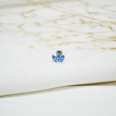 PIERCING DE TITANIO SILVER GIGI