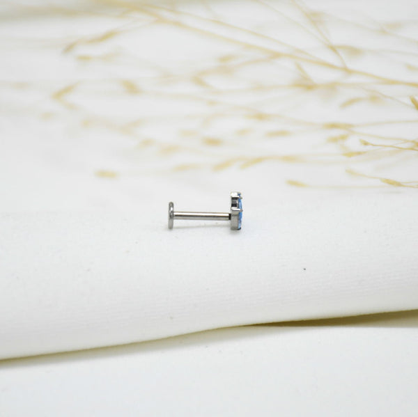 PIERCING DE TITANIO SILVER GIGI