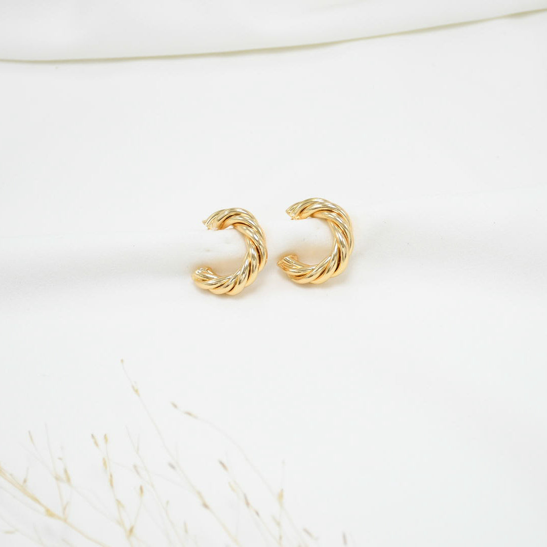 SEMI ARGOLLAS ROSE GOLD FAUSTINA