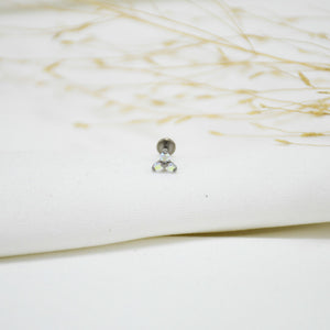 PIERCING DE TITANIO SILVER TARA