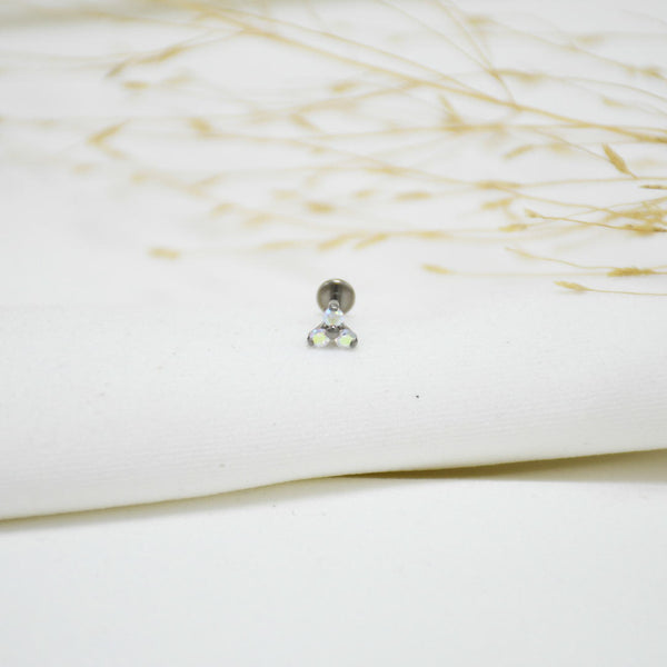 PIERCING DE TITANIO SILVER TARA