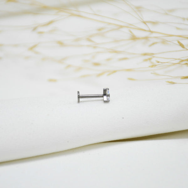 PIERCING DE TITANIO SILVER TARA