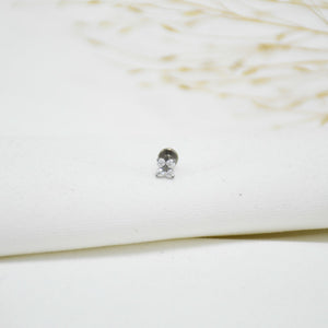 PIERCING DE TITANIO SILVER FLORENCIA