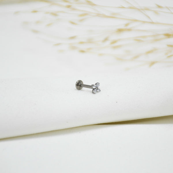 PIERCING DE TITANIO SILVER FLORENCIA