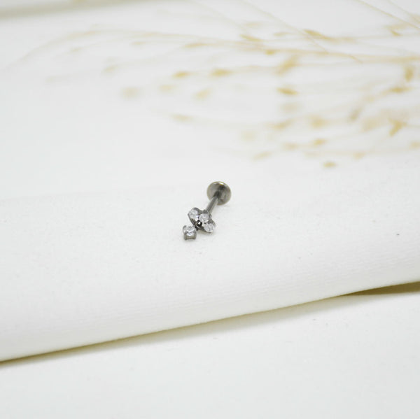 PIERCING DE TITANIO SILVER VERONICA