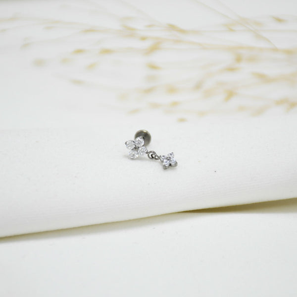 PIERCING DE TITANIO SILVER SERENA