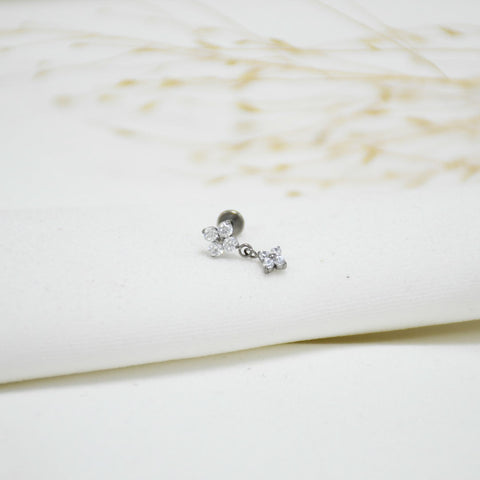 PIERCING DE TITANIO SILVER SERENA