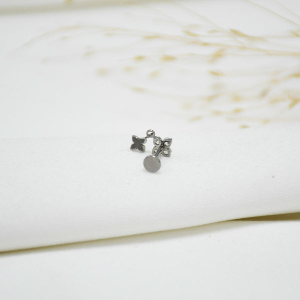 PIERCING DE TITANIO SILVER SERENA