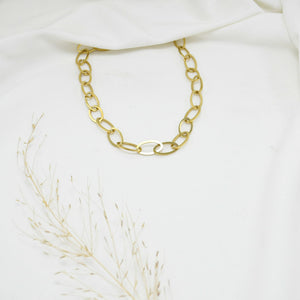 GARGANTILLA CHUNKY GOLD REBECA