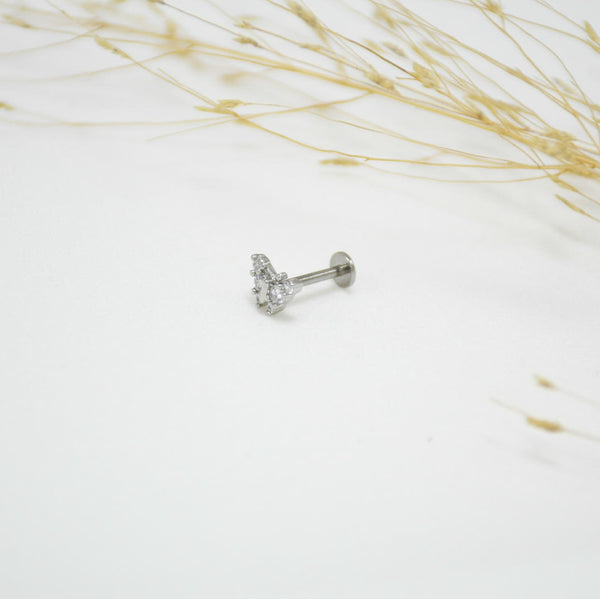 PIERCING SILVER HARLEY