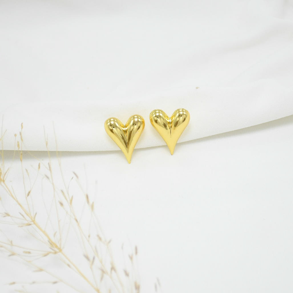 ARETES CHUNKY GOLD DIERKA