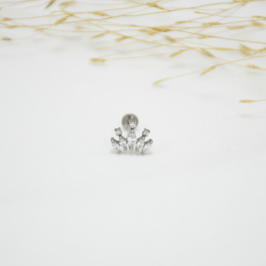 PIERCING SILVER AURA