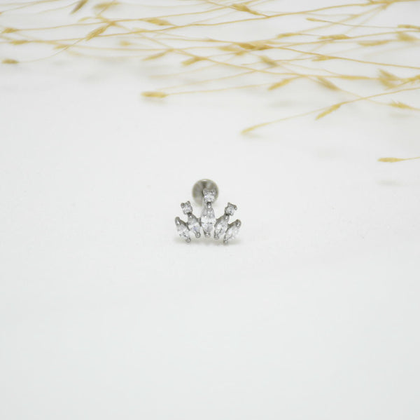 PIERCING SILVER AURA