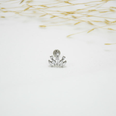 PIERCING SILVER AURA