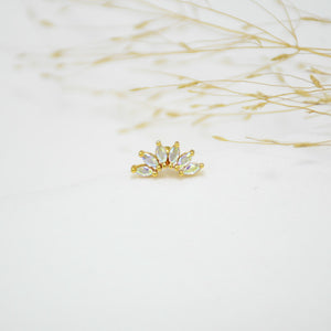 PIERCING GOLD TORNASOLADO FEDRA