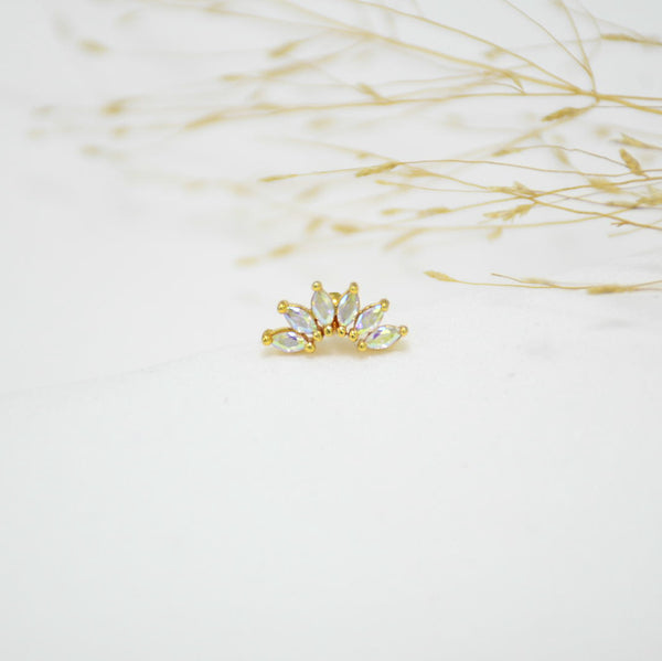 PIERCING GOLD TORNASOLADO FEDRA