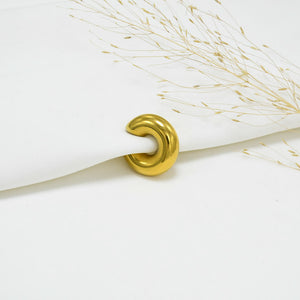 EARCUFF CHUNKY GOLD ELENA