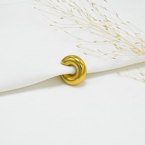 EARCUFF CHUNKY GOLD ELENA