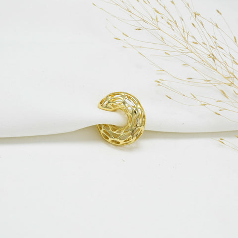 EARCUFF CHUNKY GOLD NEREA