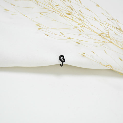 EARCUFF BLACK DAMARIS