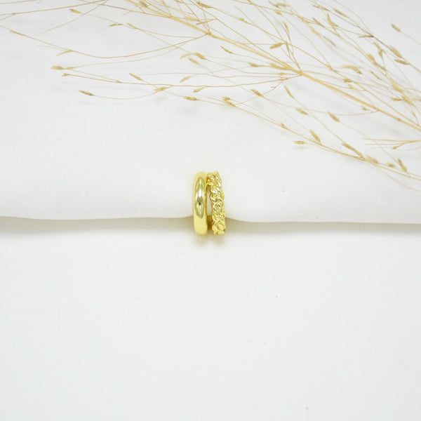 EARCUFF GOLD ERIKA