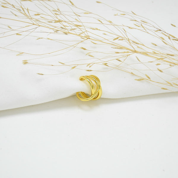 EARCUFF GOLD NAOMI