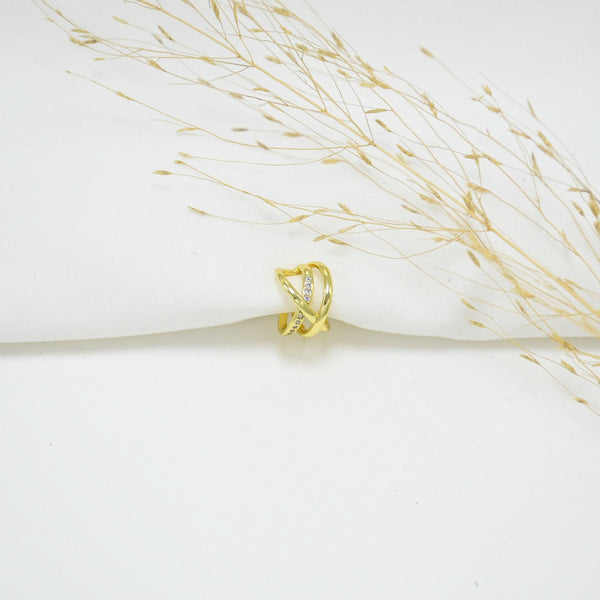 EARCUFF GOLD WENDY