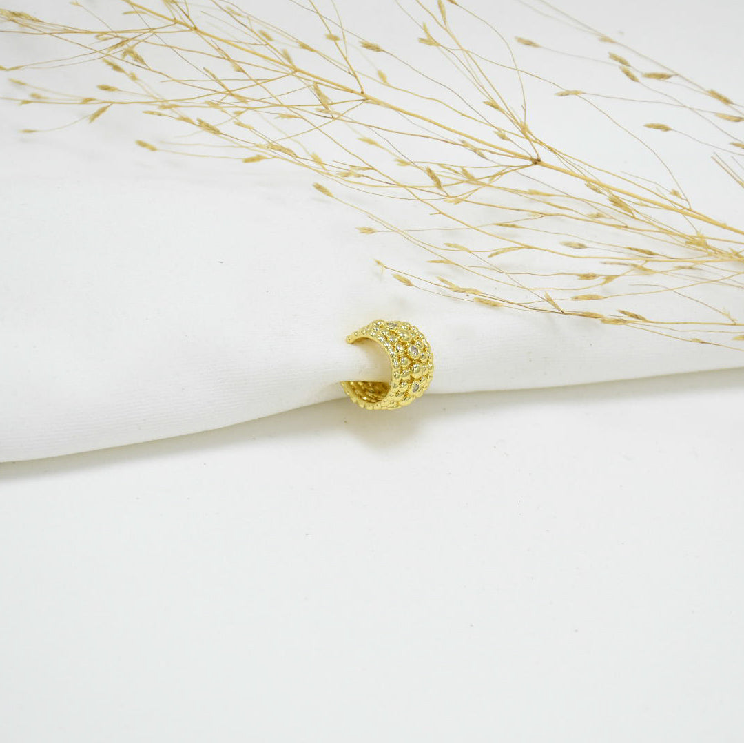 EARCUFF GOLD MARJORIE