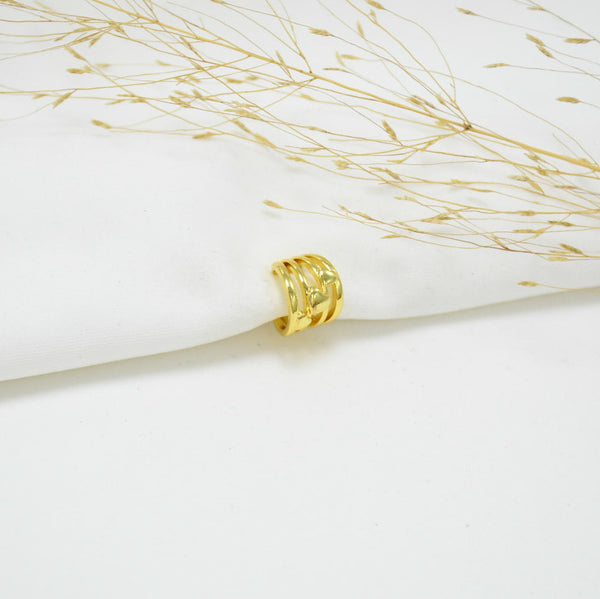 EARCUFF GOLD POLIANA