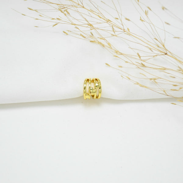 EARCUFF GOLD POLIANA