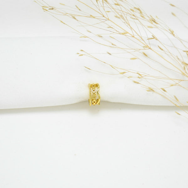 EARCUFF GOLD ROMY